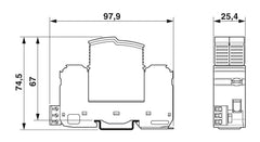 Phoenix Contact  VAL-SEC-T2-2+0-380DC-FM - Type 2 sur