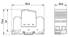 Phoenix Contact FLT-SEC-P-T1-N/PE-350/100-FM