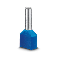 Phoenix Contact 2.5Sq x 10mm Twin Ferrule Blue (100pk