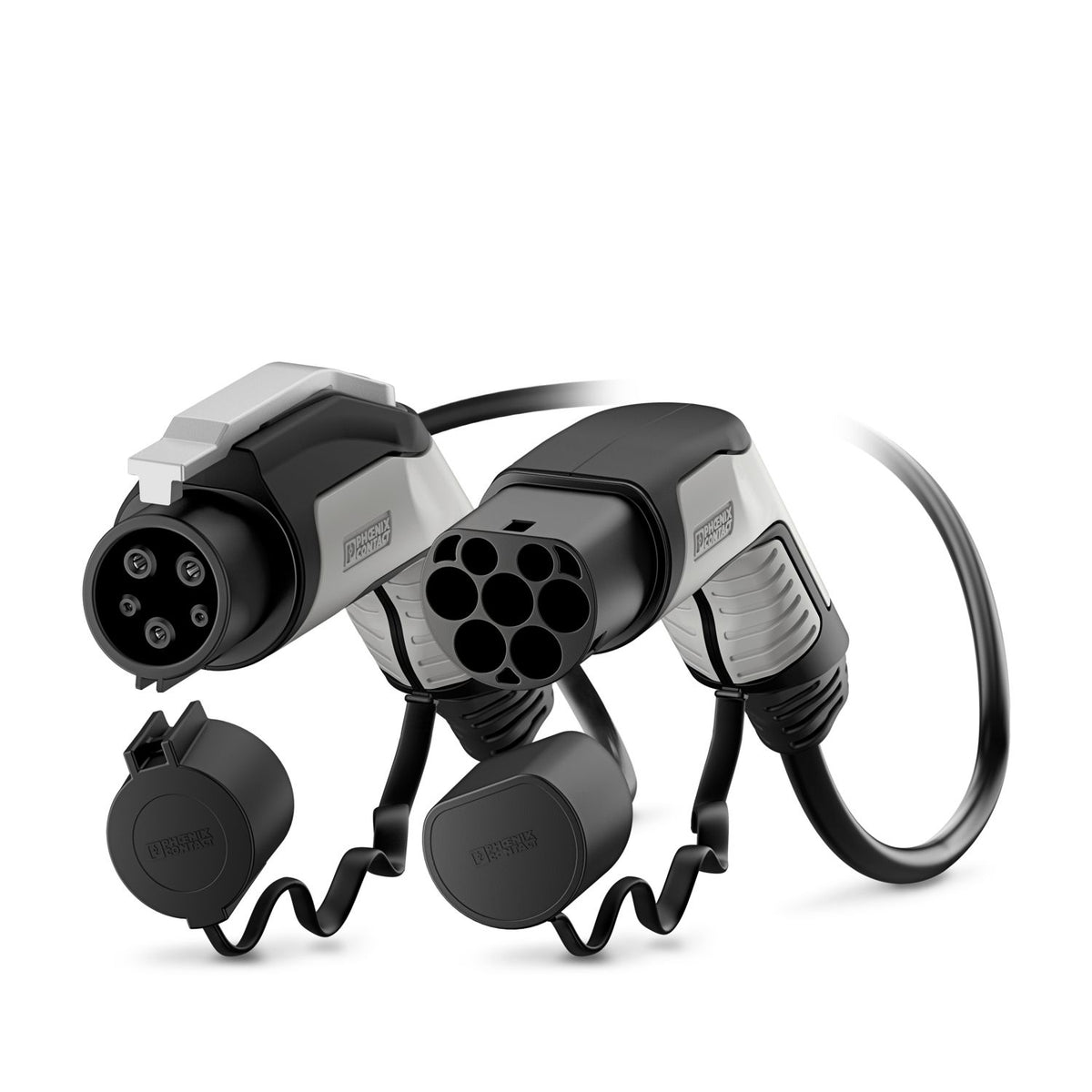 Phoenix Contact Type 1 to 2 EV Cable 1P 7.4kW 4 Meter