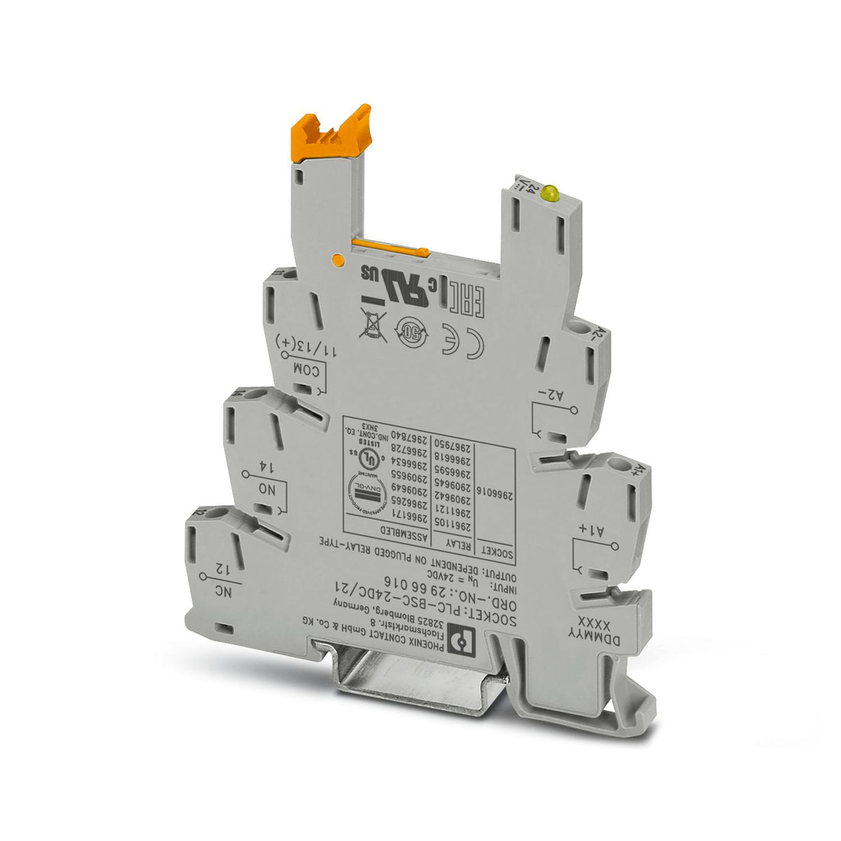 Phoenix Contact  PLC-BSC- 24DC/21 - Relay base