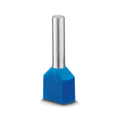 Phoenix Contact 2.5Sq x 16mm TwinFerrule Blue (100pk)