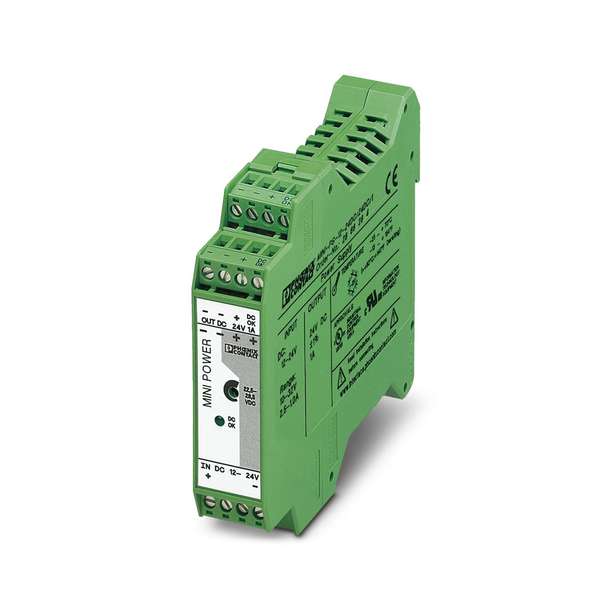 Phoenix Contact DC/DC Converters - MINI-PS- 12- 24DC/