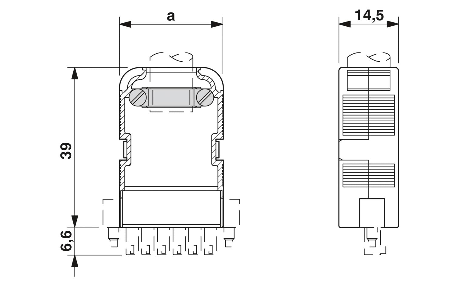 Phoenix Contact KGG-MC 1,5/ 6 - Cable housing