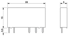 Phoenix Contact  REL-MR- 24DC/21 - Single Relay