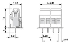 Phoenix Contact PCB Terminal Block  (MKDS 3/ 2-5,08)