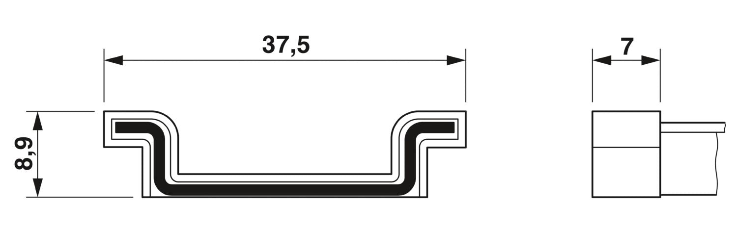 Phoenix Contact NS 35/ 7,5 CAP End cap