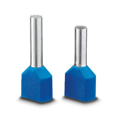 Phoenix Contact 2.5Sq x 10mm Twin Ferrule Blue (100pk