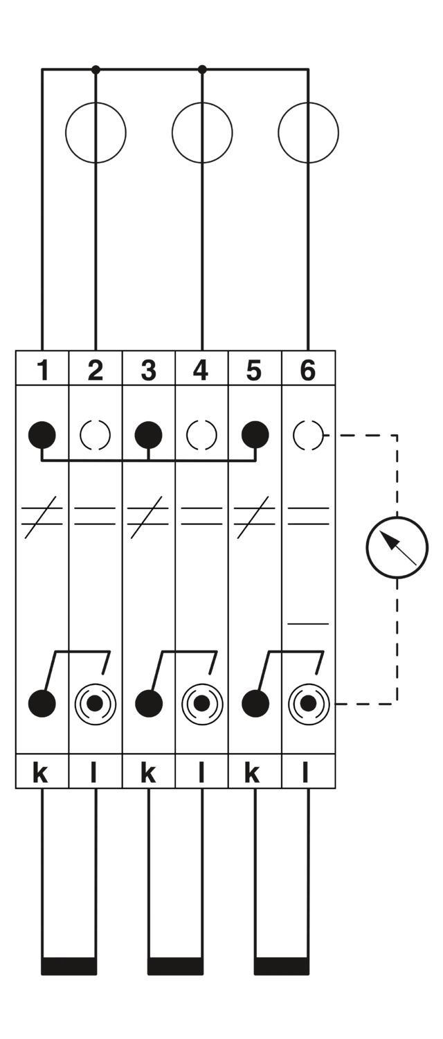 Phoenix Contact Test disconnect terminal block - URTK