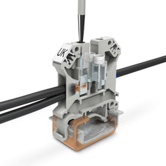 Phoenix Contact UK 16 N BU Feed-Through Terminal