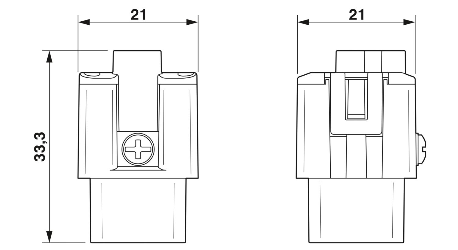 Phoenix Contact HC-A04-I-PT-F - Contact Insert