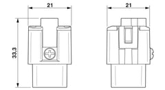 Phoenix Contact HC-A04-I-PT-F - Contact Insert