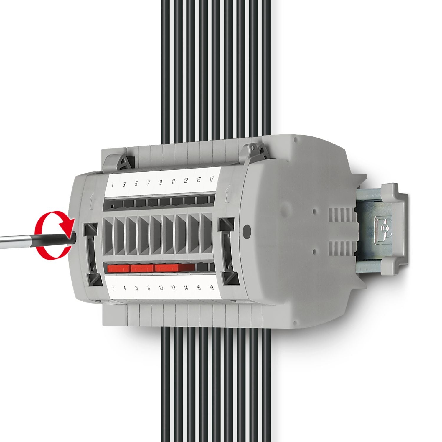 Phoenix Contact  E-UTWE 6 - End clamp