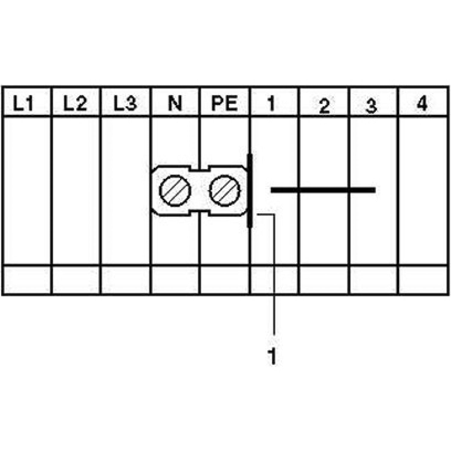 Phoenix Contact UK 6 N-PE/N - Installation ground t