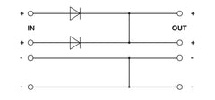 Phoenix Contact QUINT-DIODE/48DC/2X20/1X40 - Redunda
