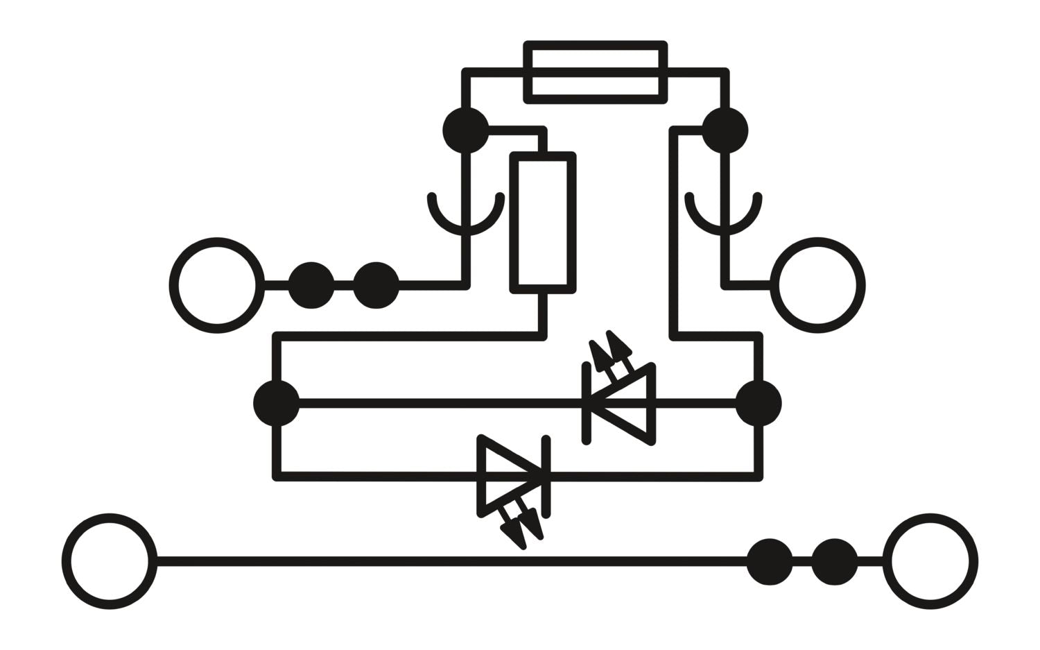 Phoenix Contact  PT 4-L/HESILED 24 (5X20) - Fuse Modu