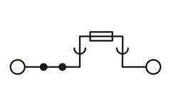 Phoenix Contact UT 4Sq HESI (5x20) Fuse Terminal Blo