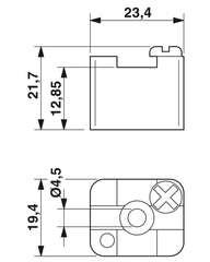 Phoenix Contact AB/SS - Support bracket