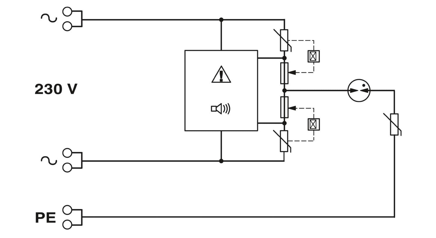 Phoenix Contact Type 3 surge protection device - BT-1