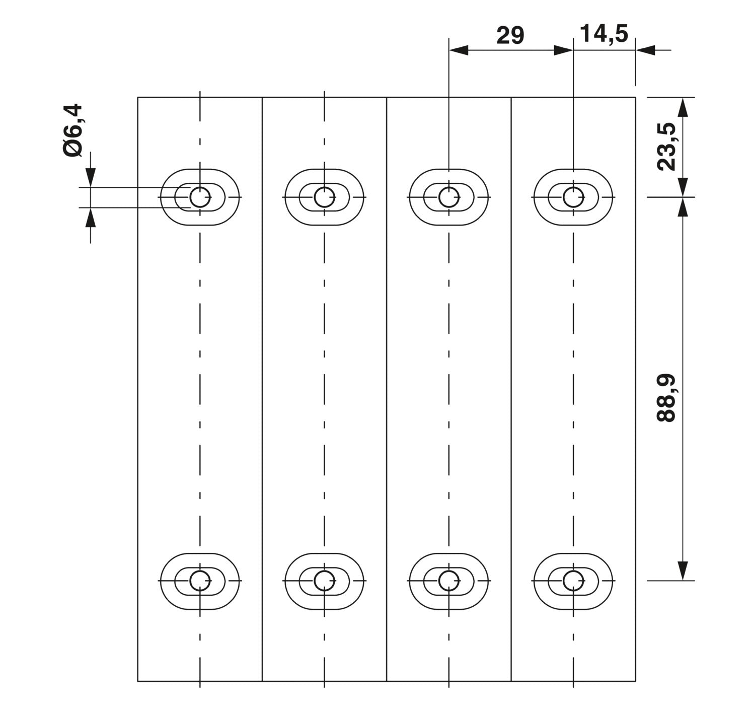 Phoenix Contact RBO 8 - Bolt connection terminal blo