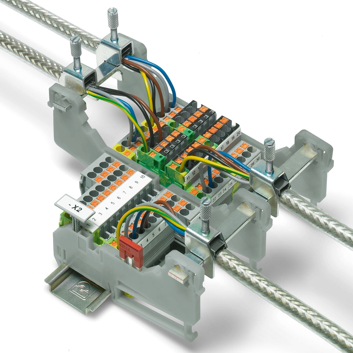 Phoenix Contact Shield connection clamp - SK 8