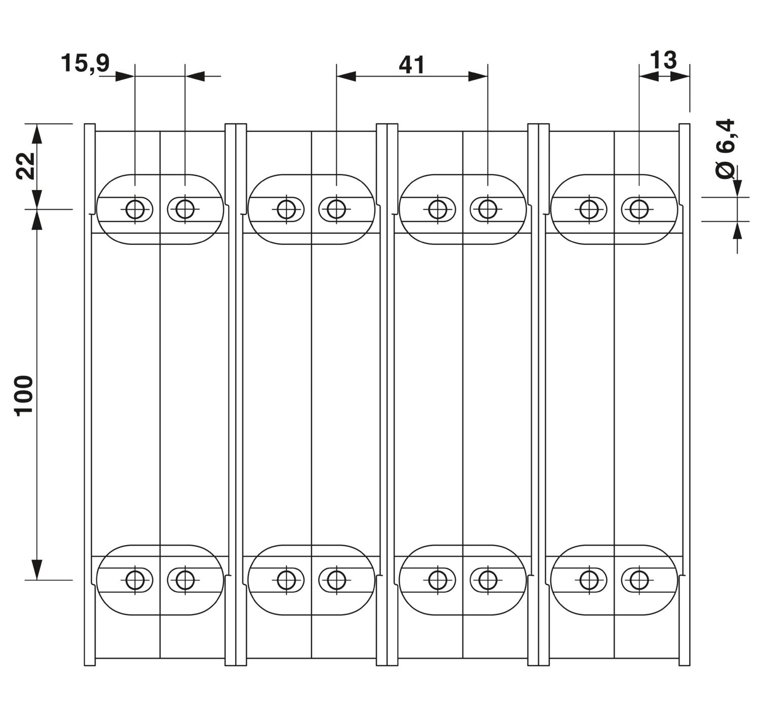 Phoenix Contact RBO 10-HC - Bolt Connection 150²