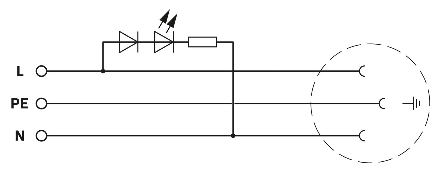 Phoenix Contact EO-CF/PT/LED - Socket