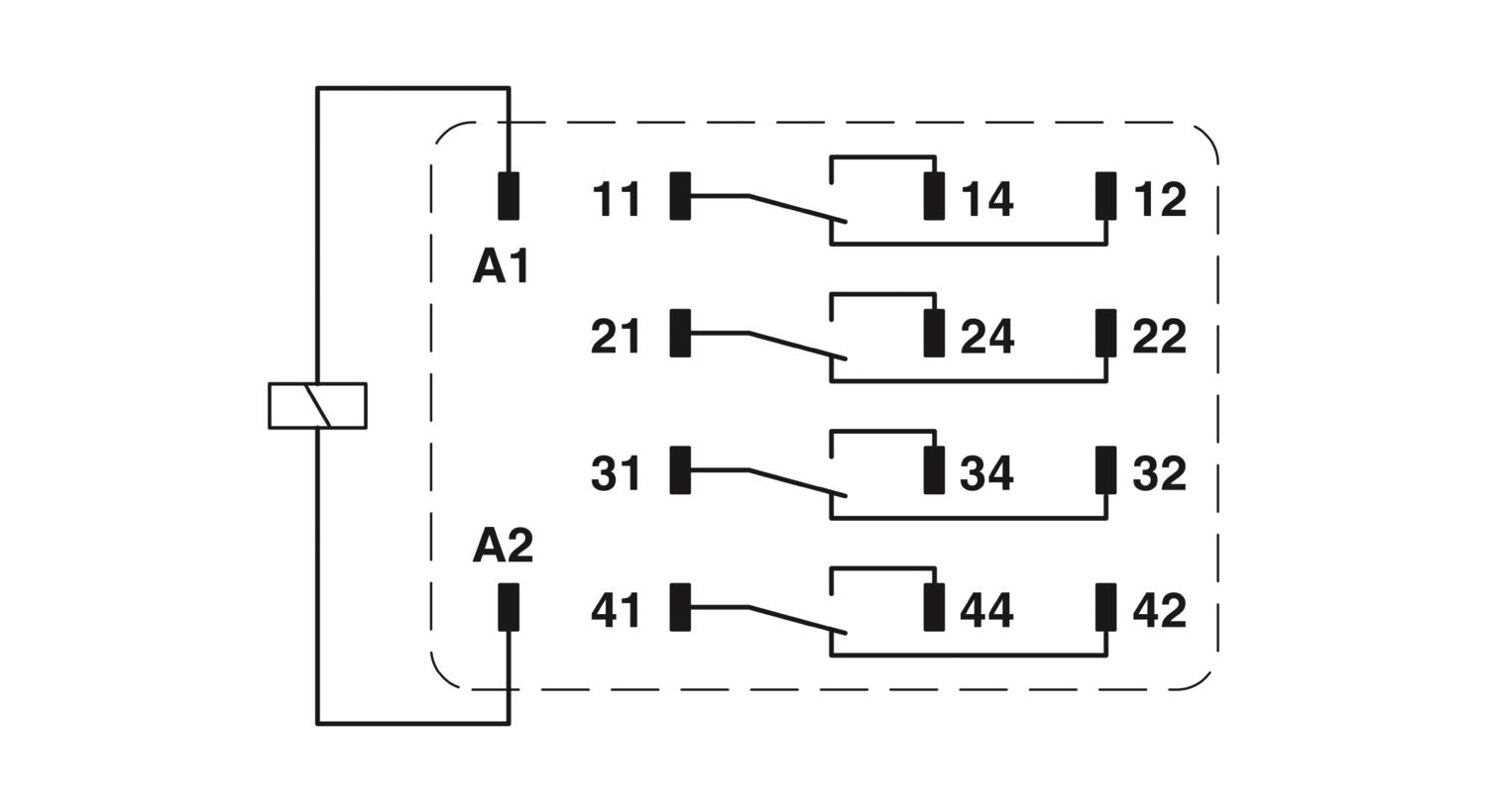 Phoenix Contact REL-IR4/LDP- 24DC/4X21
